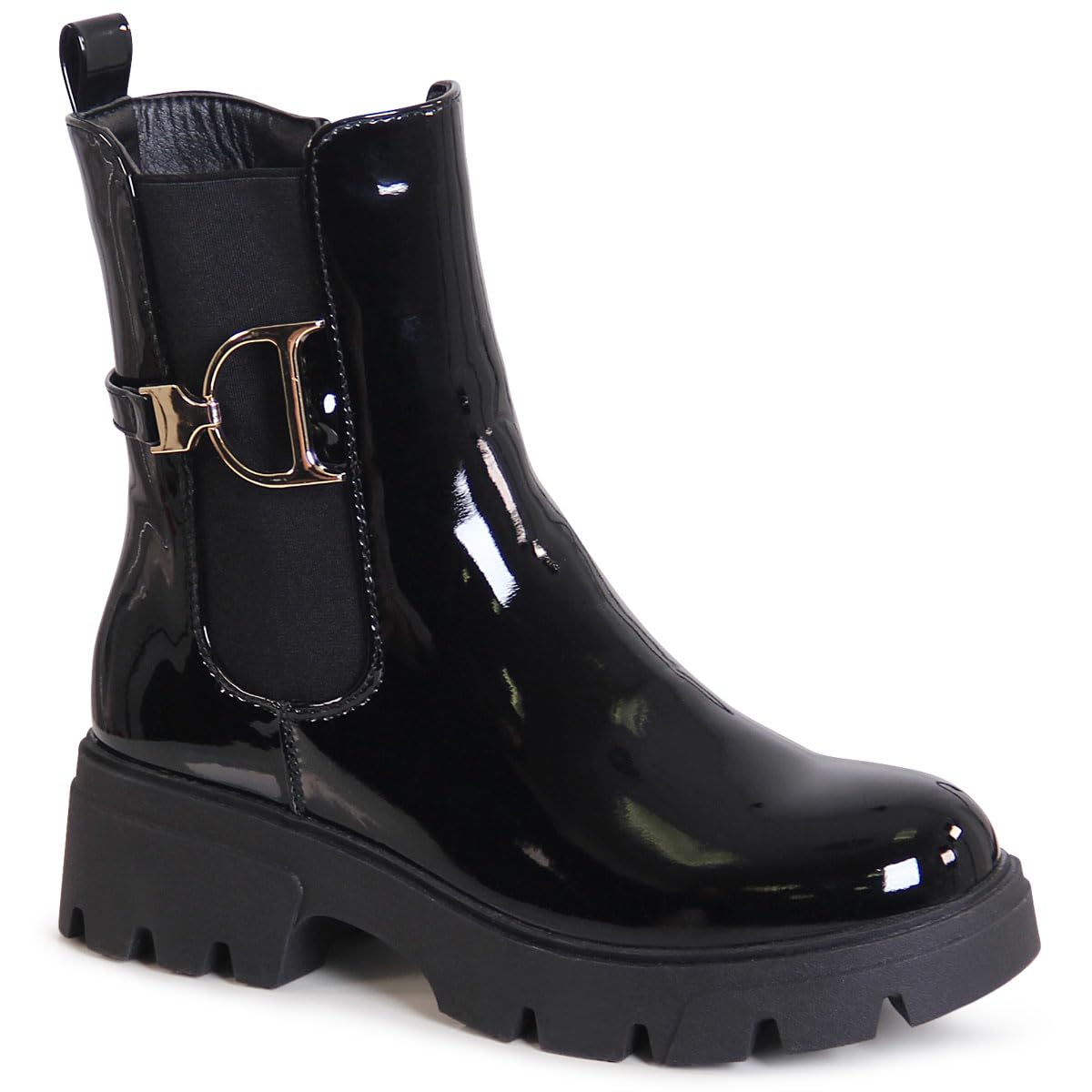  topschuhe24 Damen Plateau Stiefeletten Lack - Comfortable und modisch für den Arbeitsalltag
| topschuhe24 3110 Damen Pl